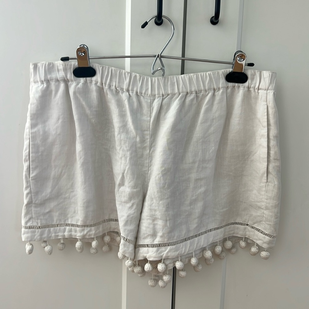 Club Monaco Linen Shorts